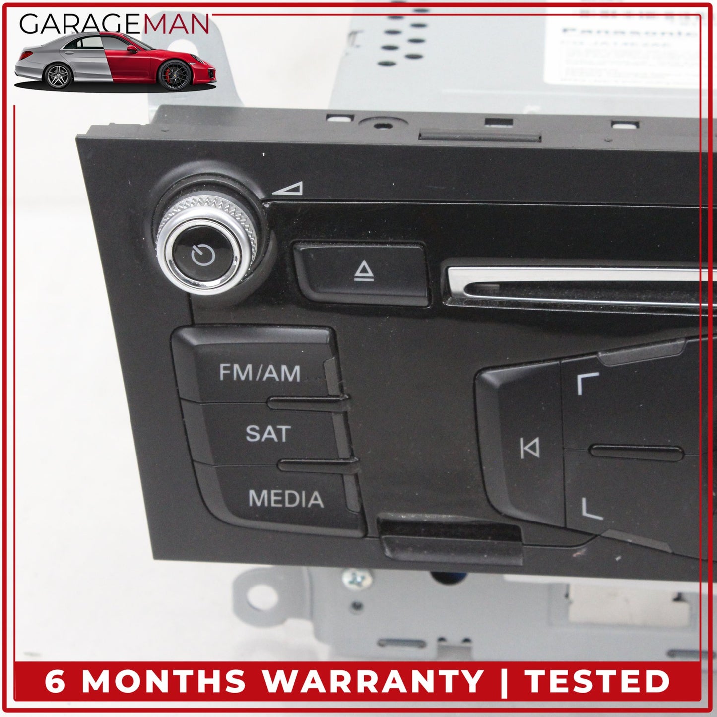 2013-2016 Audi A4 S4 Front Dash Audio Radio Receiver CD Player 8R1035186Q OEM