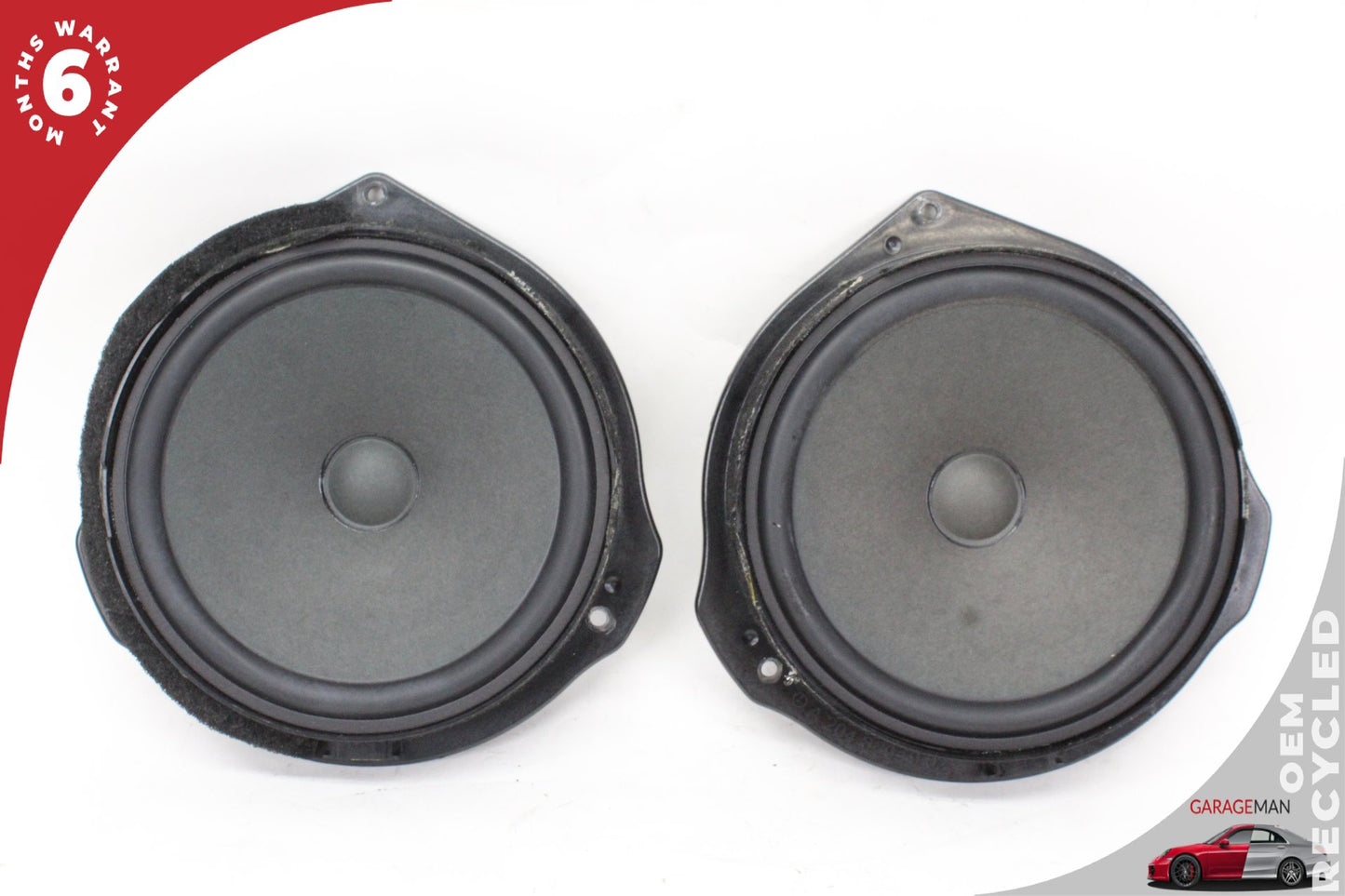 2008-2018 Mercedes C300 Front Left and Right Side Door Audio Speaker Set OEM