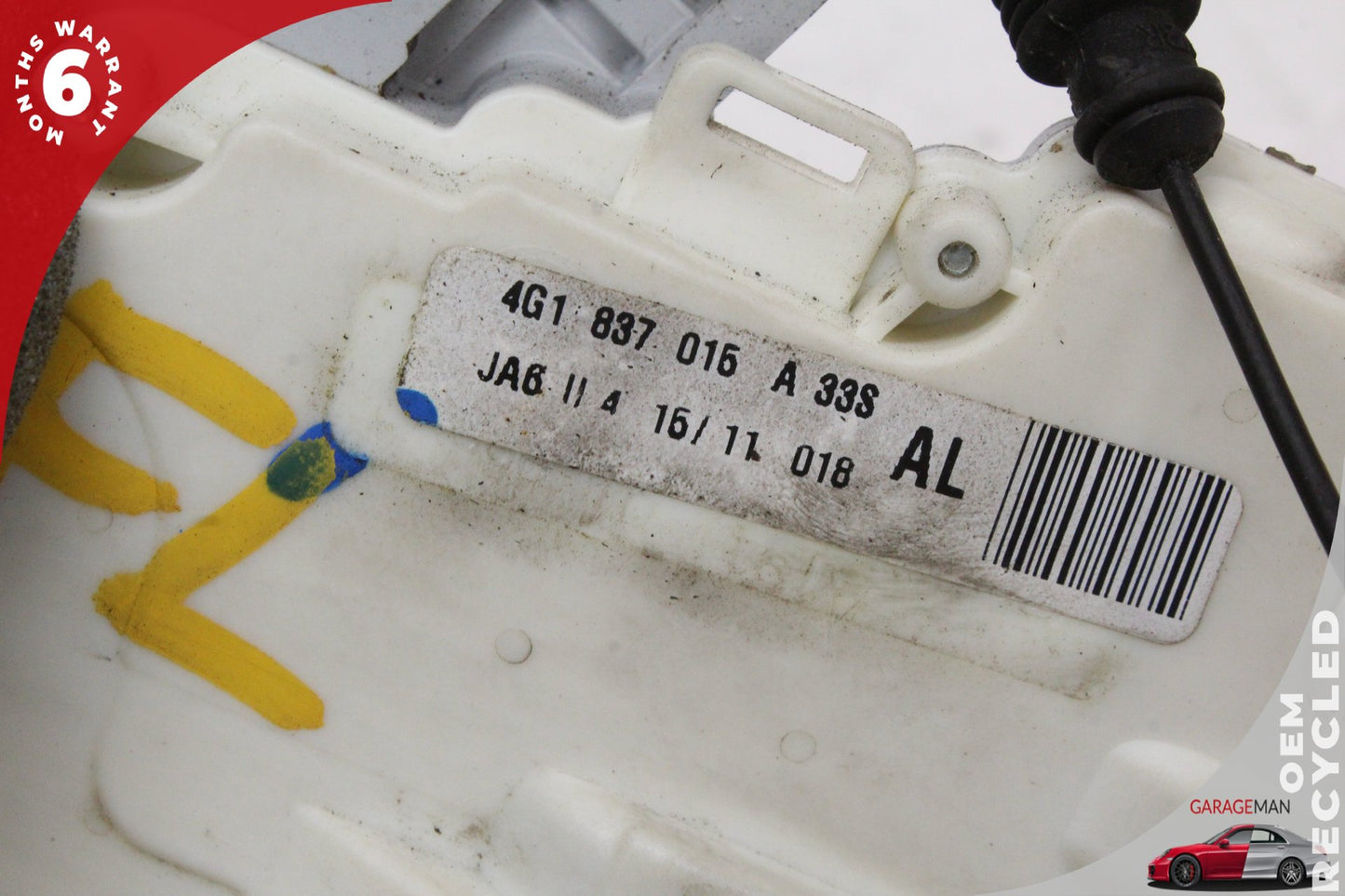 2012-2018 Audi A7 Front Left Driver Side Door Lock Actuator 4G1837015A OEM