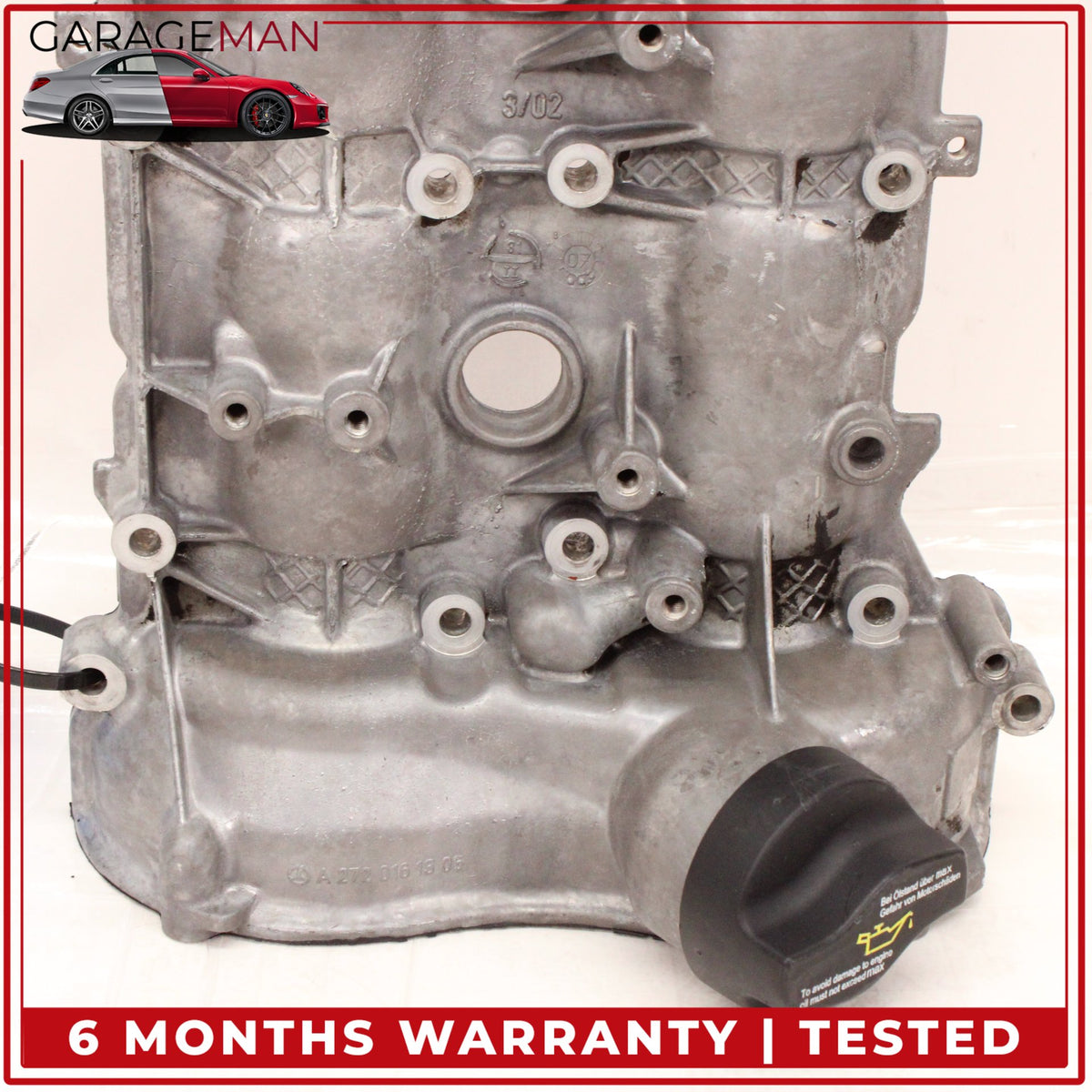 2005-2013 Mercedes W164 ML350 GLK300 Right Side Cylinder Head Valve Cover OEM