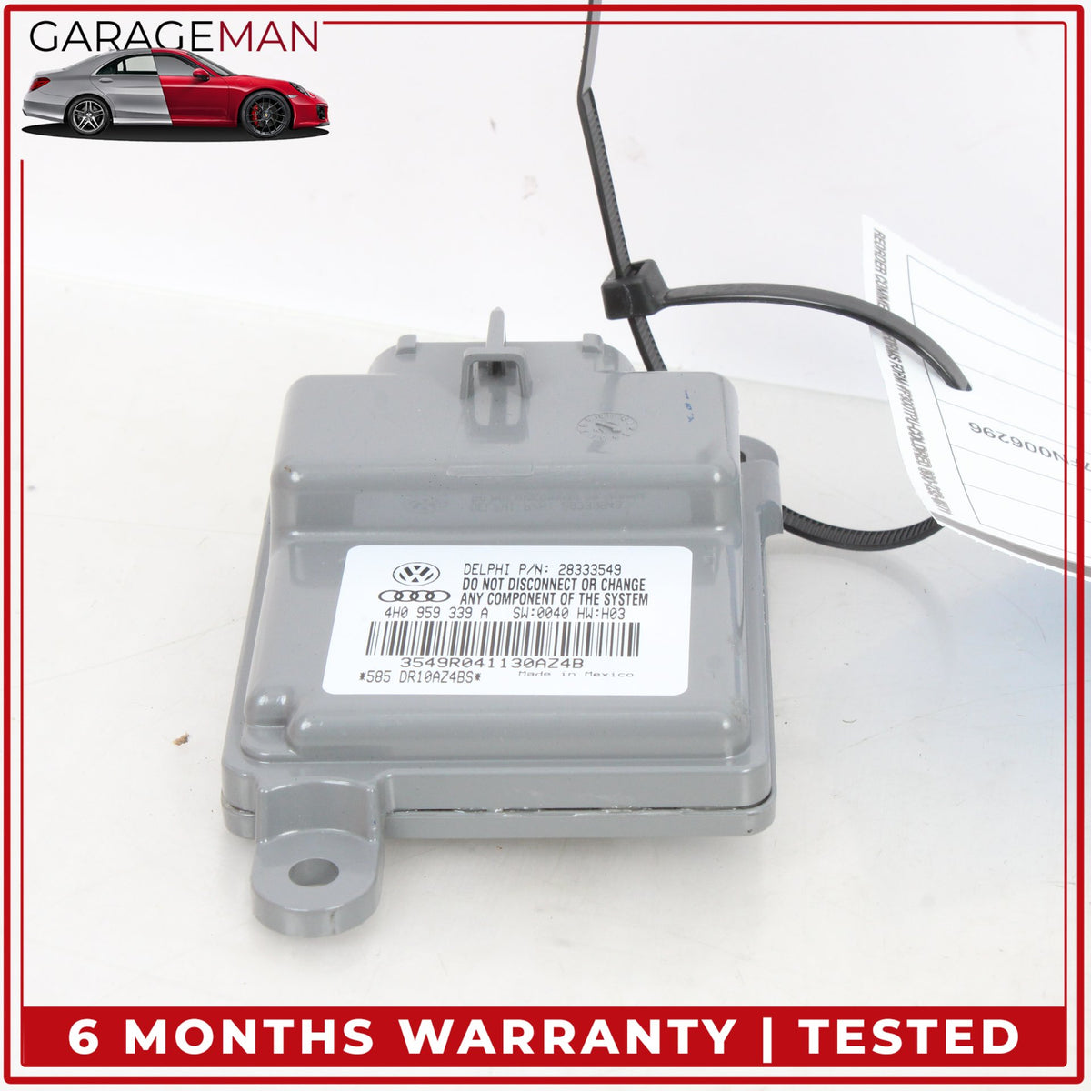 2011-2018 Audi A8 Front Right Seat Occupant Detection Module 4H0959339A OEM