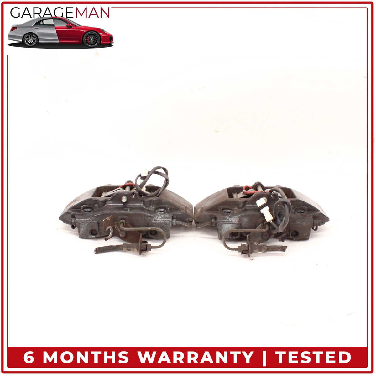 1999-2012 Porsche 911 Carrera 996 Rear Left and Right Side Brake Caliper Set OEM
