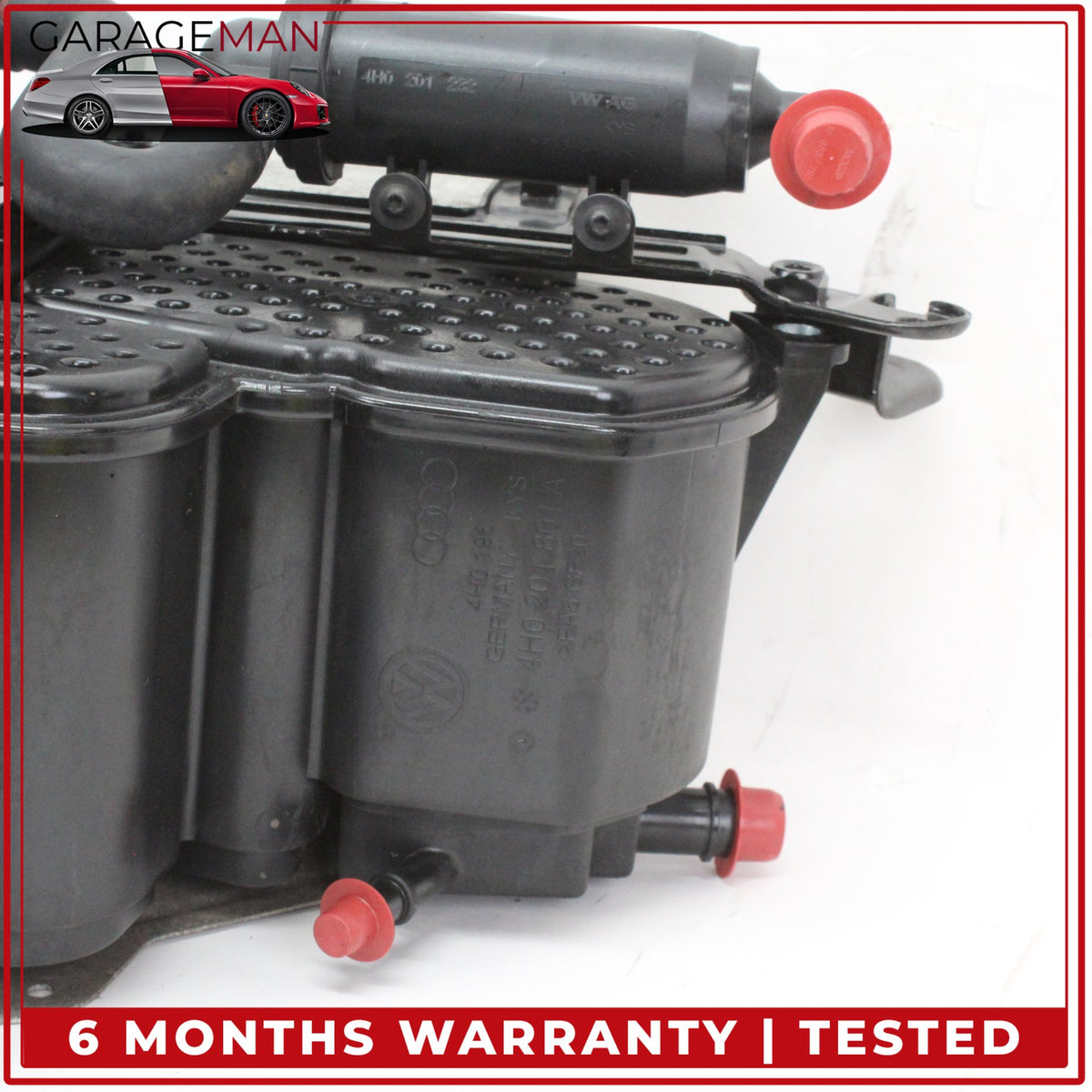 2017-2020 Audi Q7 EVAP Fuel Evaporator Box Charcoal Canister 4H0201801A OEM