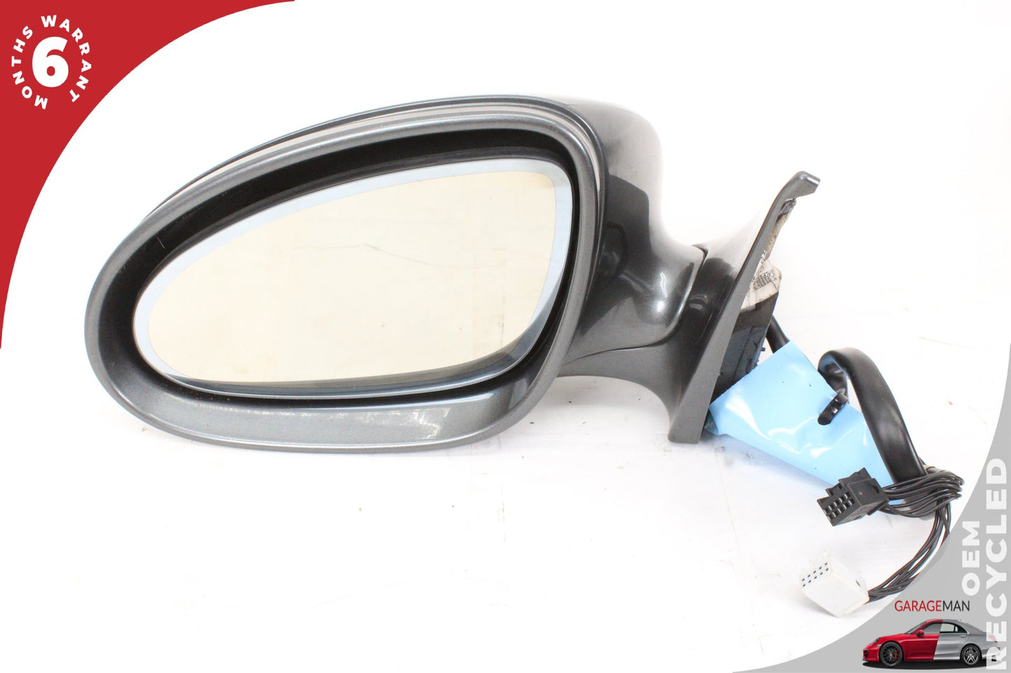 2006-2008 Mercedes W219 CLS500 Front Left Side Door Rear View Mirror Gray OEM