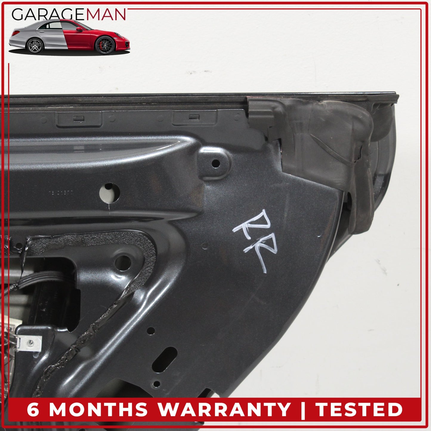 2015-2020 BMW 430i Gran Coupe Sedan Rear Right Side Door Shell Gray Metallic OEM