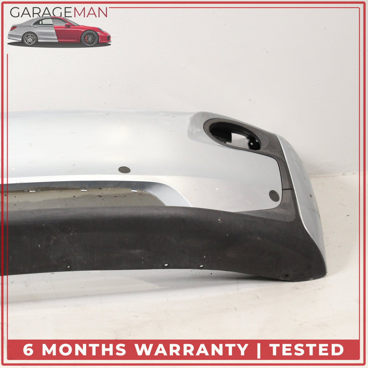 2014-2017 BMW i3 I01 Sedan Front Bumper Cover Assembly 7376739 Silver Metallic