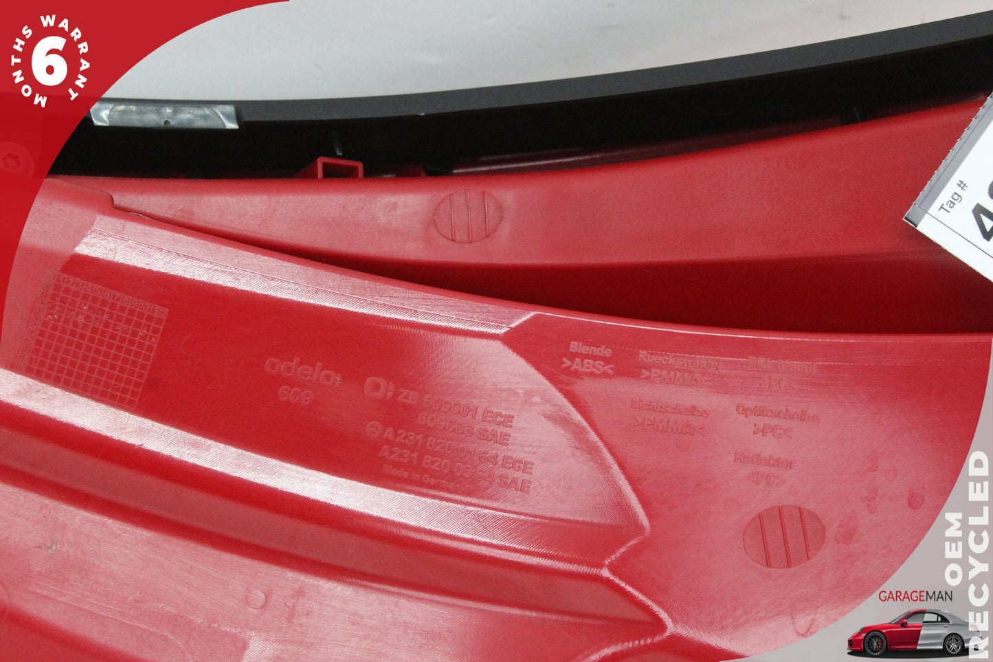 2013-2016 Mercedes R231 SL550 Rear Left Side Tail Light Lamp 2318200364 OEM