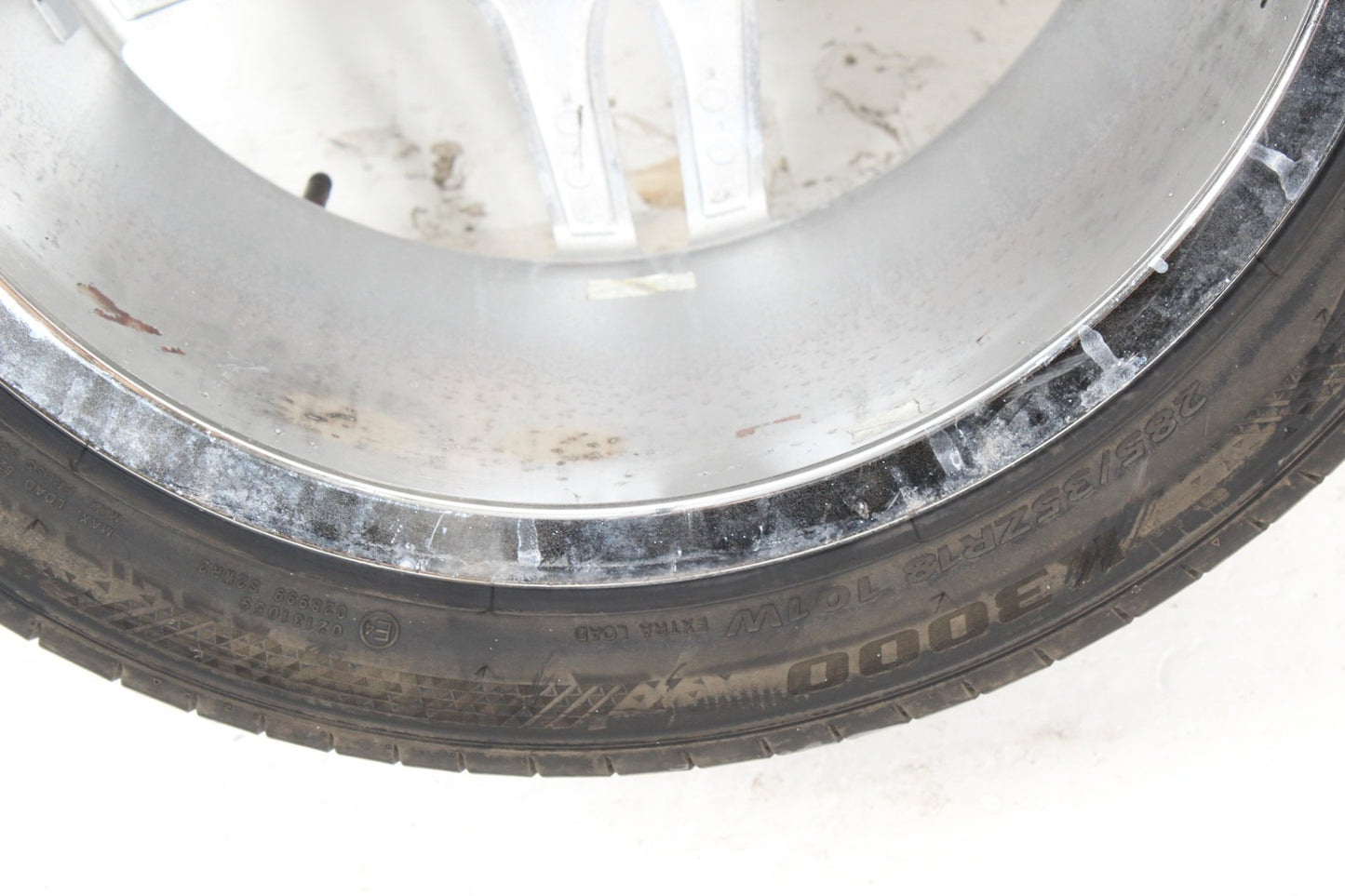 03-12 Mercedes R230 SL550 SL65 AMG Rear Wheel Tire Rim 9.5Jx18H2 ET33 OEM