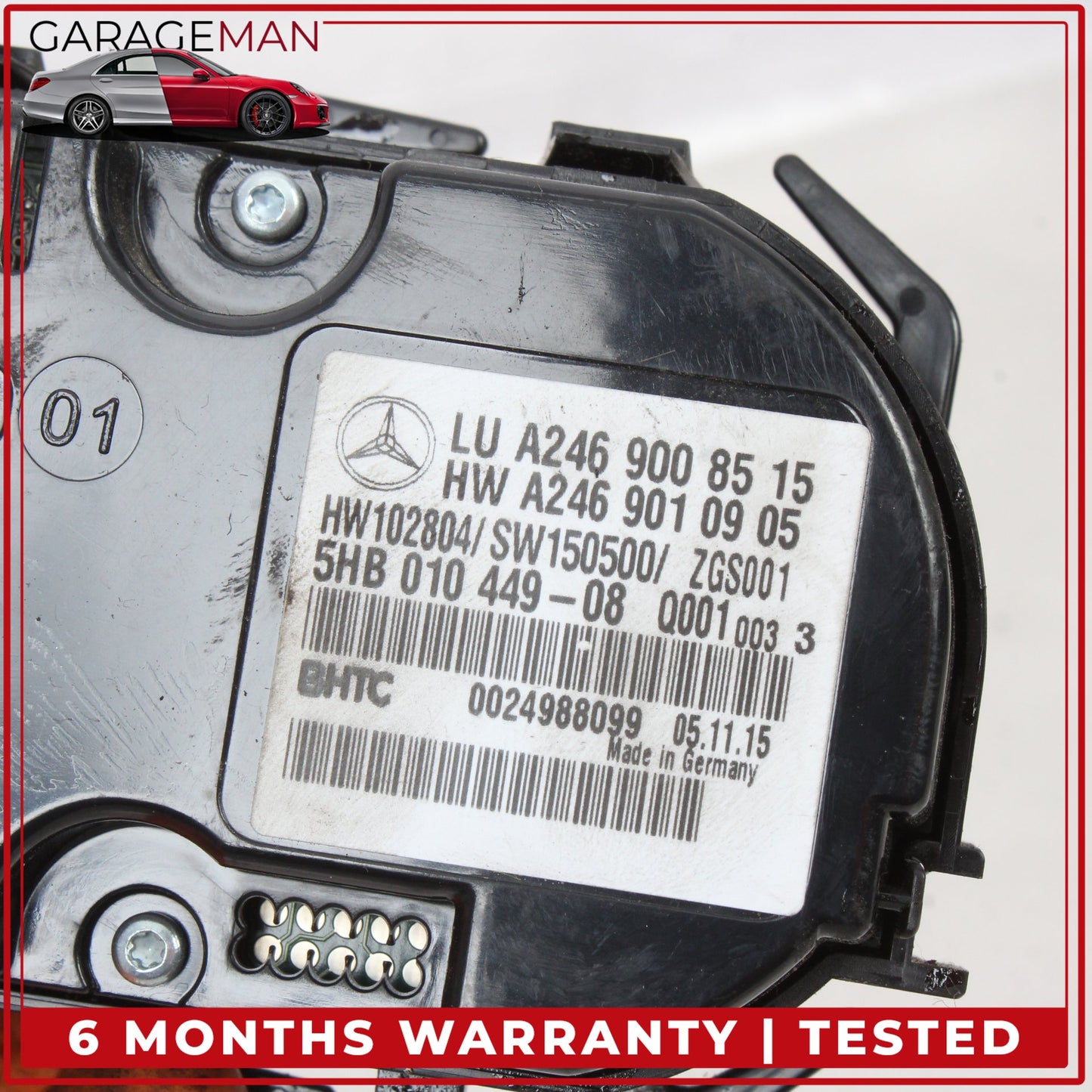 2014-2020 Mercedes W117 CLA250 AC Temperature Climate Control Switch Panel OEM