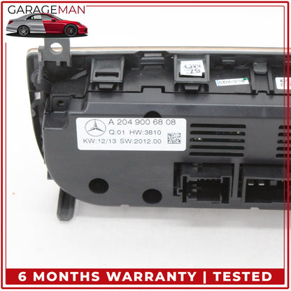 2012-2018 Mercedes W218 CLS550 C300 AC A/C Heater Climate Control 2049004003 OEM