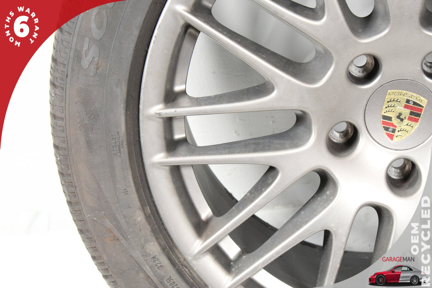 2011-2018 Porsche Cayenne S Hybrid 92A Sport Design Wheel Rim 20x9.5J ET47 w/ Tire 7P5601025N