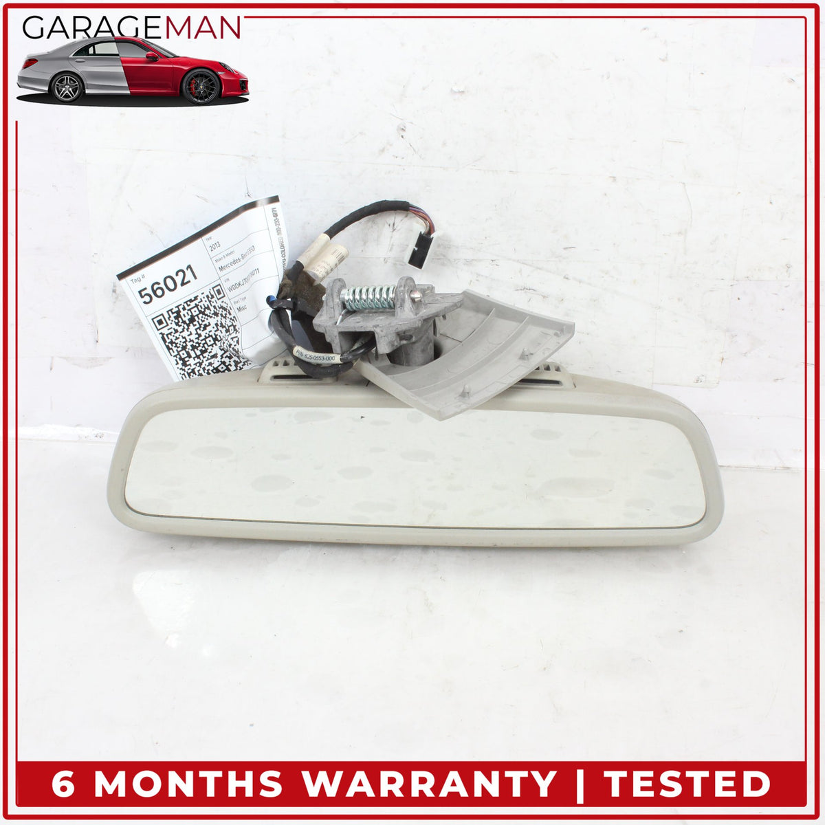 2012-2017 Mercedes C207 E550 E400 C350 Interior Rear View Mirror 2048104317 OEM