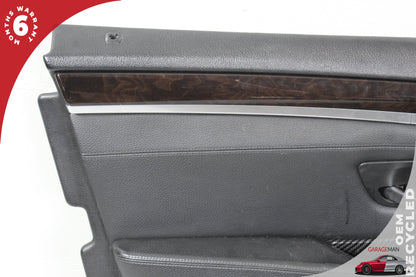 2011-2016 BMW 528i 535i F10 Front Left Driver Side Interior Door Trim Panel OEM