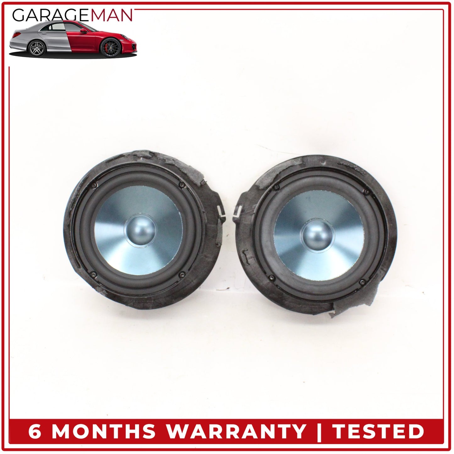 2007-2009 Mercedes W211 E350 Front Left and Right Door Audio Speaker Set OEM