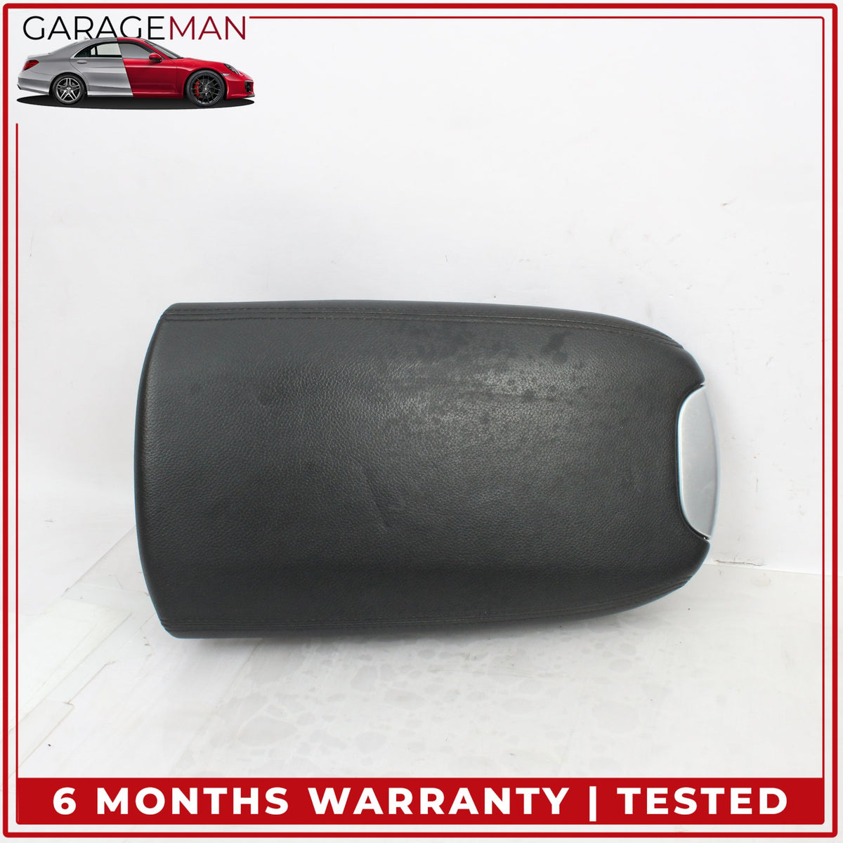2006-2012 Mercedes W164 ML350 Front Center Console Arm Rest Lid Cover Black OEM