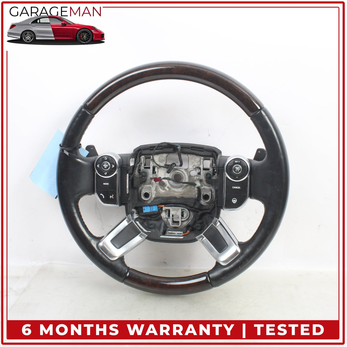 2013-2022 Land Rover Range Rover L405 Steering Wheel w/ Paddle Shifters OEM