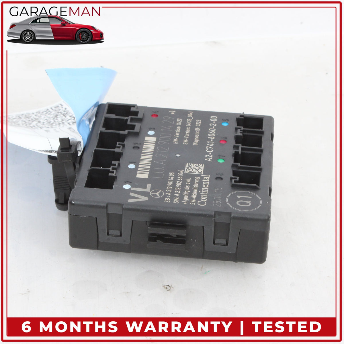 2008-2018 Mercedes C207 E400 Coupe Front Left Side Door Control Module Unit OEM