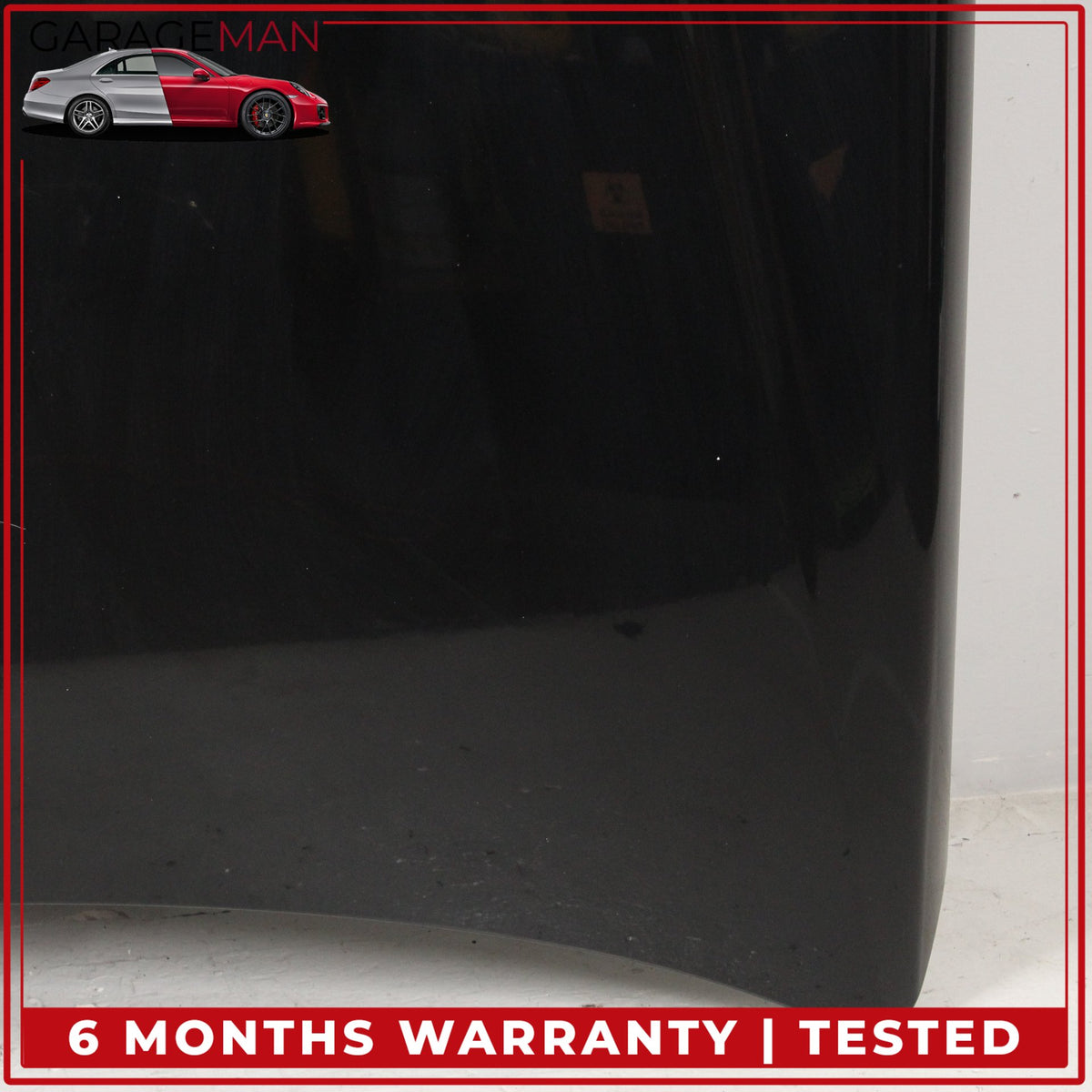 2014-2016 Mercedes W212 E400 E550 Front Hood Bonnet Panel Black 2128800357 OEM