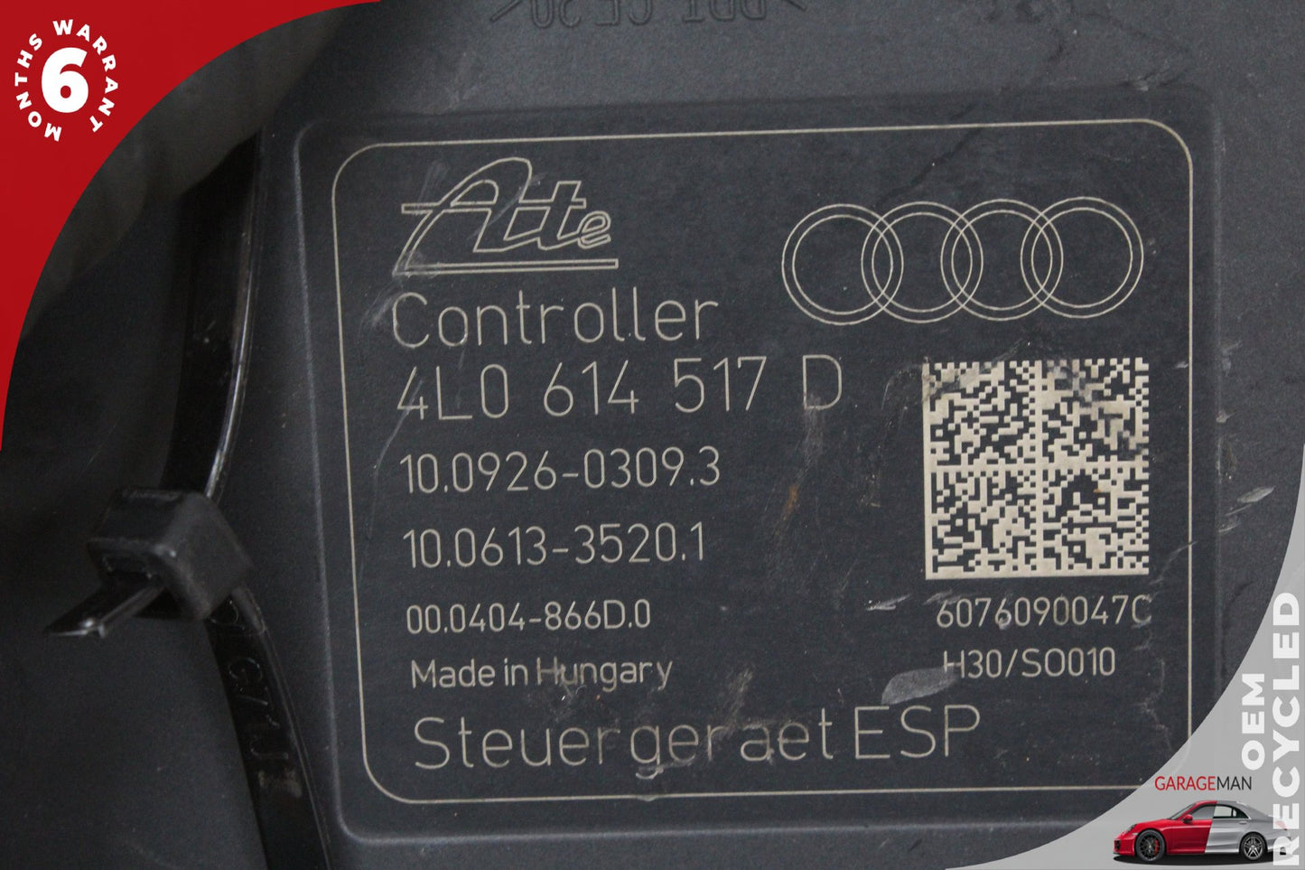 2007-2009 Audi Q7 ABS Anti Lock Brake Pump Module 4L0614517D OEM