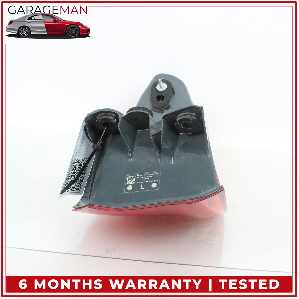 2017-2023 BMW 530e G30 Rear Left Driver Side Outer Tail Light Lamp 7376469 OEM