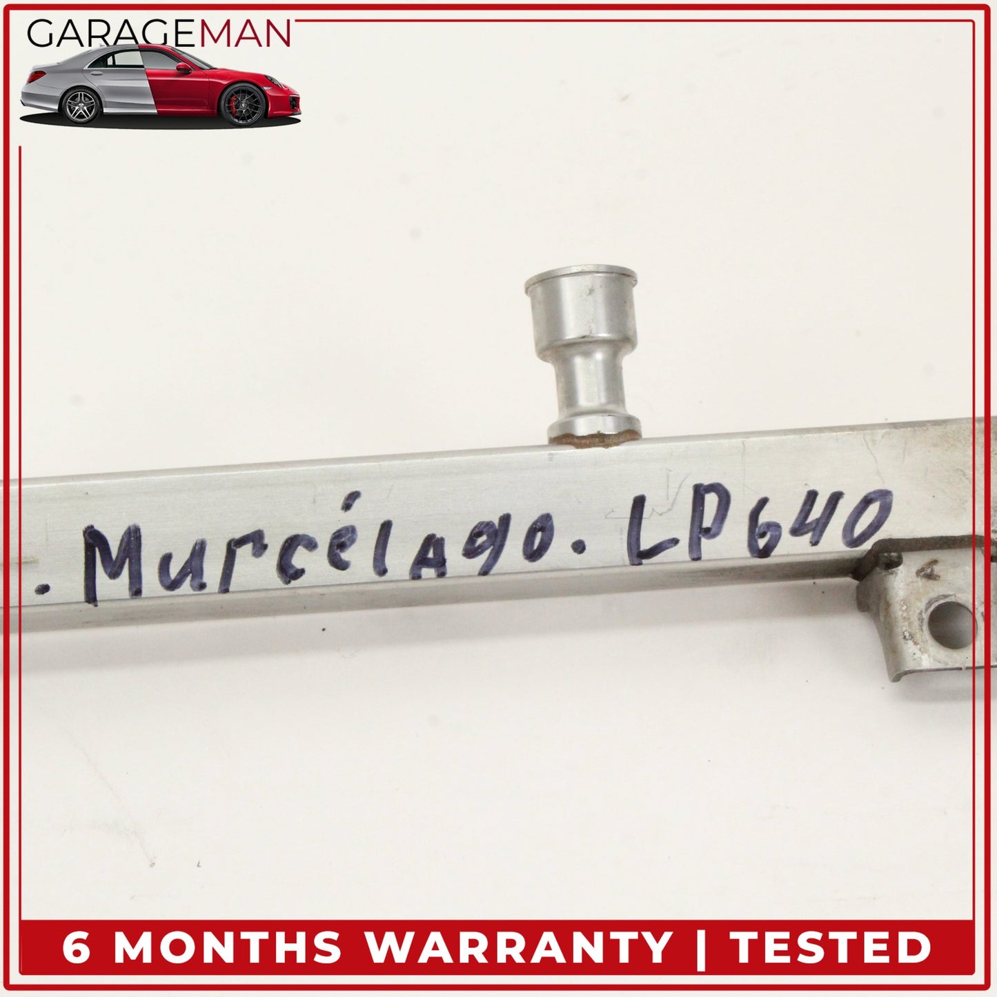 2007-2010 Lamborghini Murcielago LP640 6.5L V12 Fuel Injection Rail Line OEM