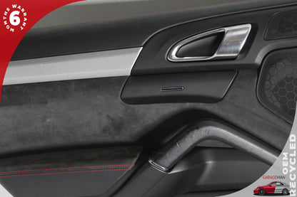 11-18 Porsche Cayenne 92A SUV Left Rear Door Trim Panel 7P5867011G
