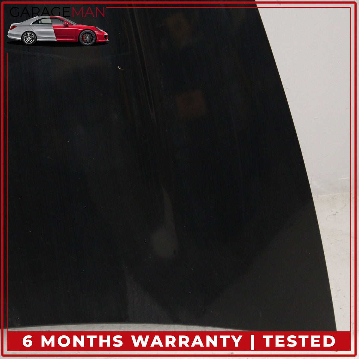 2003-2010 Porsche Cayenne 955 Turbo Front Hood Bonnet Panel Black OEM