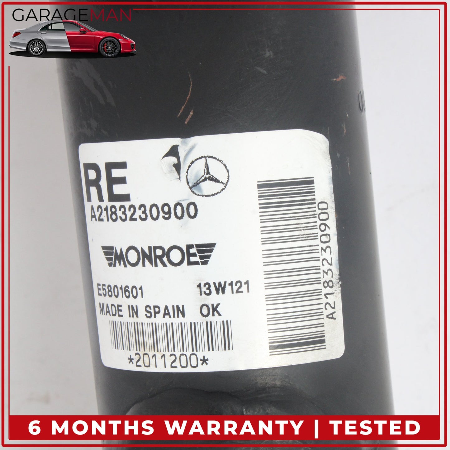 2012-2018 Mercedes-Benz CLS550 W218 Front Right Side Airmatic Air Shock Absorber Strut 2183230900