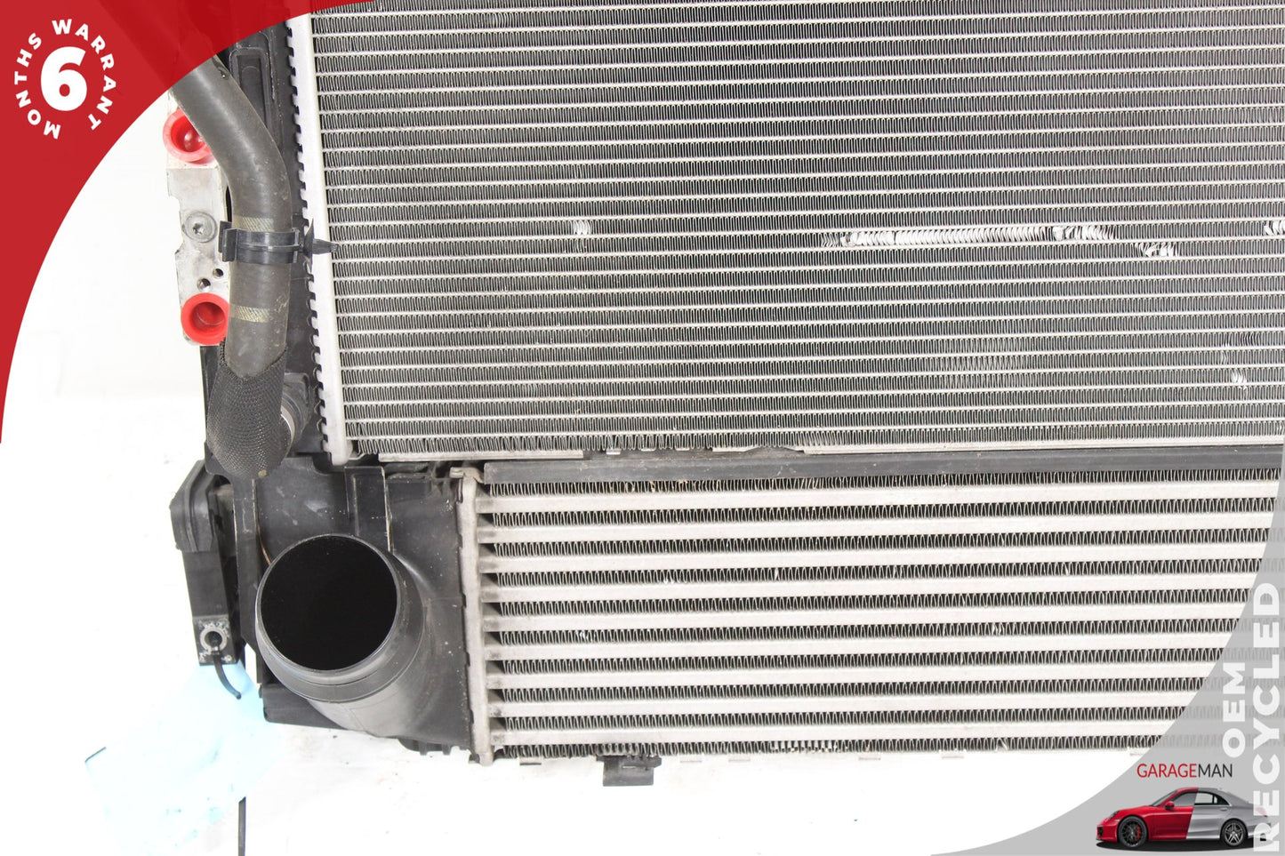 2012-2018 BMW 320i F30 Engine Cooling Radiator AC A/C Condenser Intercooler Assembly 7600531