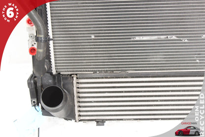 2012-2018 BMW 320i F30 Engine Cooling Radiator AC A/C Condenser Intercooler Assembly 7600531
