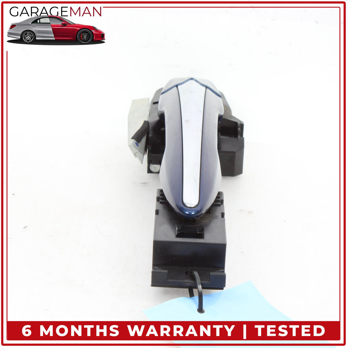 2014-2024 Infiniti Q50 V37 Rear Left Driver Side Exterior Door Handle Blue OEM