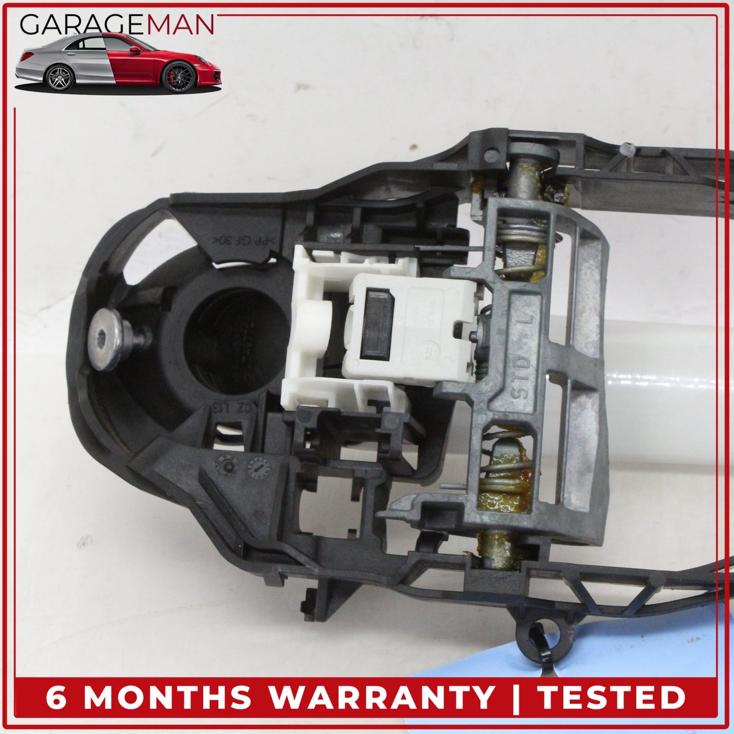 2019-2025 BMW 330i M340i Rear Left Driver Side Exterior Door Handle White OEM