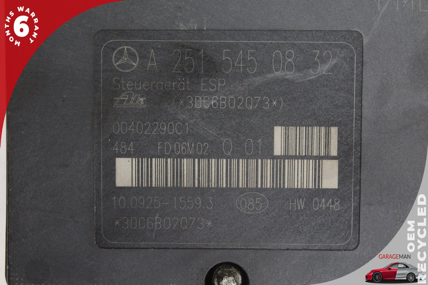 07-09 Mercedes-Benz GL450 X164 ABS Anti Lock Brake Pump Module 2515450832