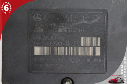 07-09 Mercedes-Benz GL450 X164 ABS Anti Lock Brake Pump Module 2515450832