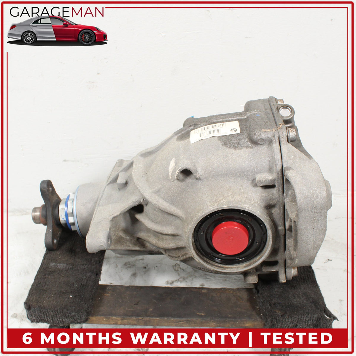 2013-2019 BMW 650i F06 AWD 4.4L Rear Differential Carrier 7630828 OEM