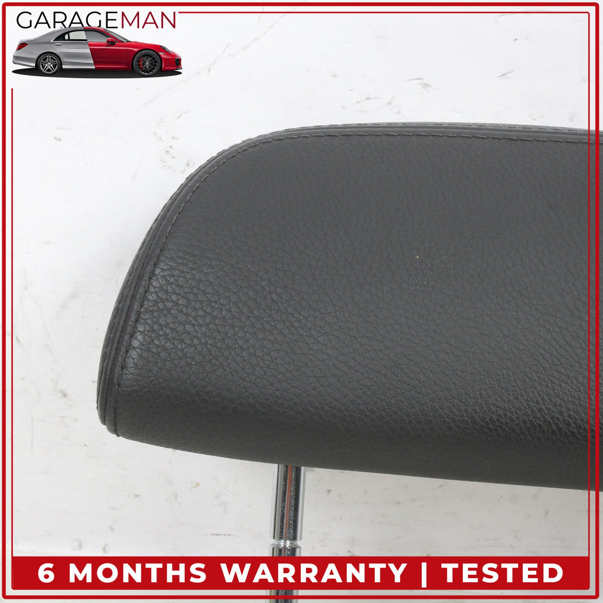 2004-2007 BMW 650i E64 RWD Rear Left & Right Headrest Set 7070423 OEM