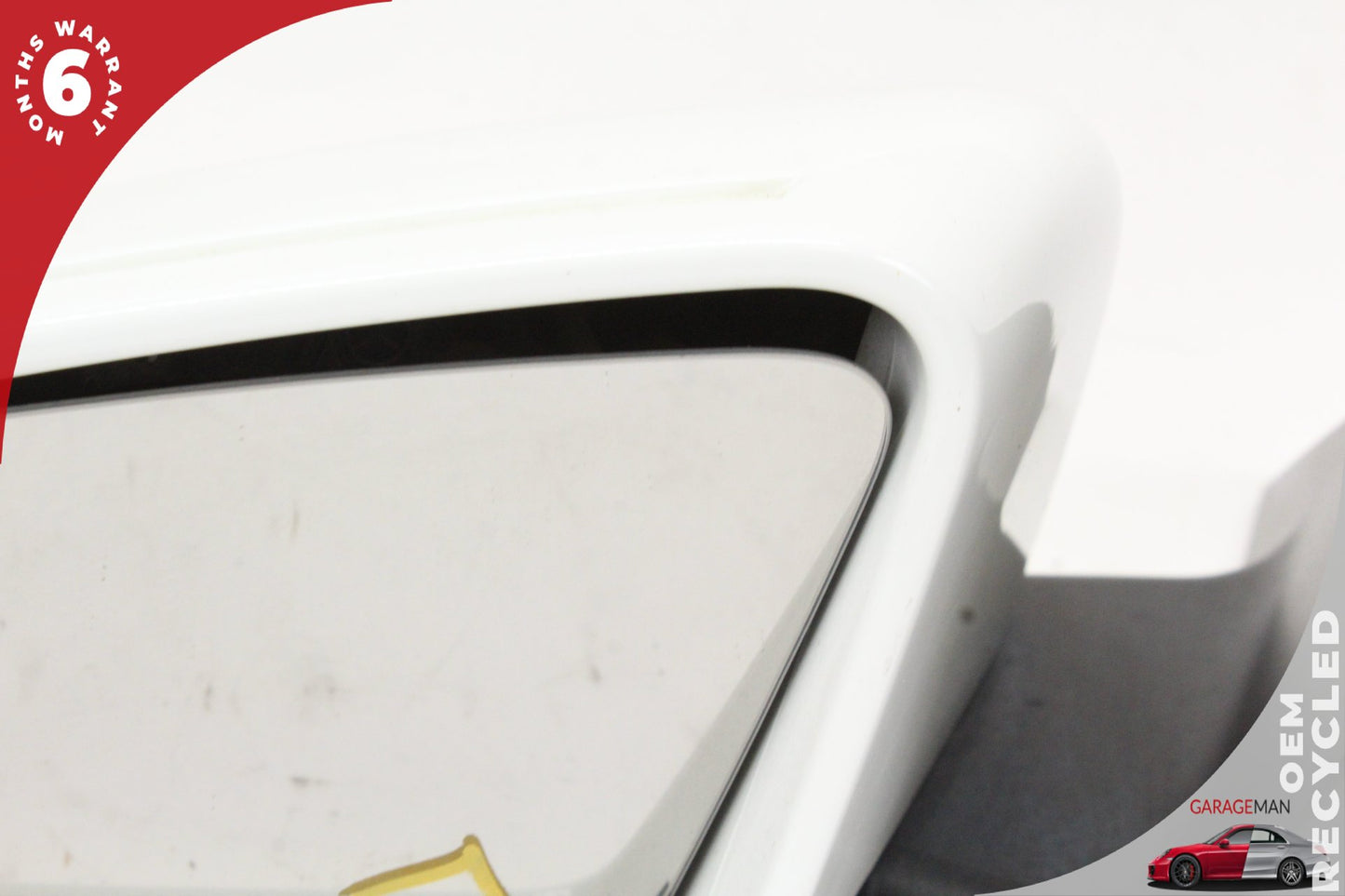 2010-2011 Mercedes W204 C300 Front Left Side Door Rear View Mirror White OEM