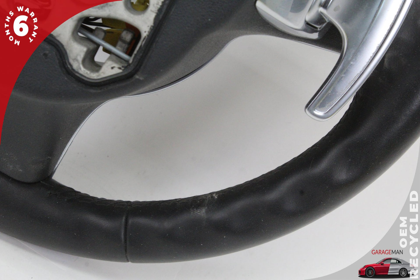 11-18 Porsche Cayenne 92A SUV Steering Wheel w/ Paddle Shifters 7PP419091AE
