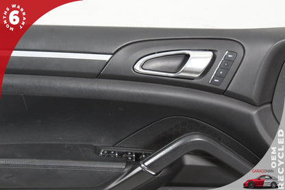 2011-2018 Porsche Cayenne 958 Front Left Driver Side Door Trim Panel OEM