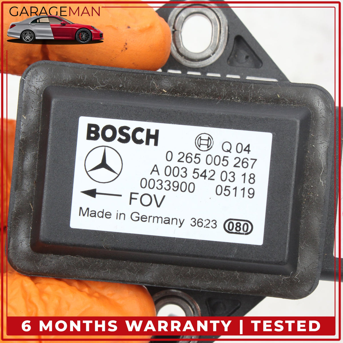 2003-2012 Mercedes R230 SL500 CLS500 Yaw Turn Rate Acceleration Sensor OEM