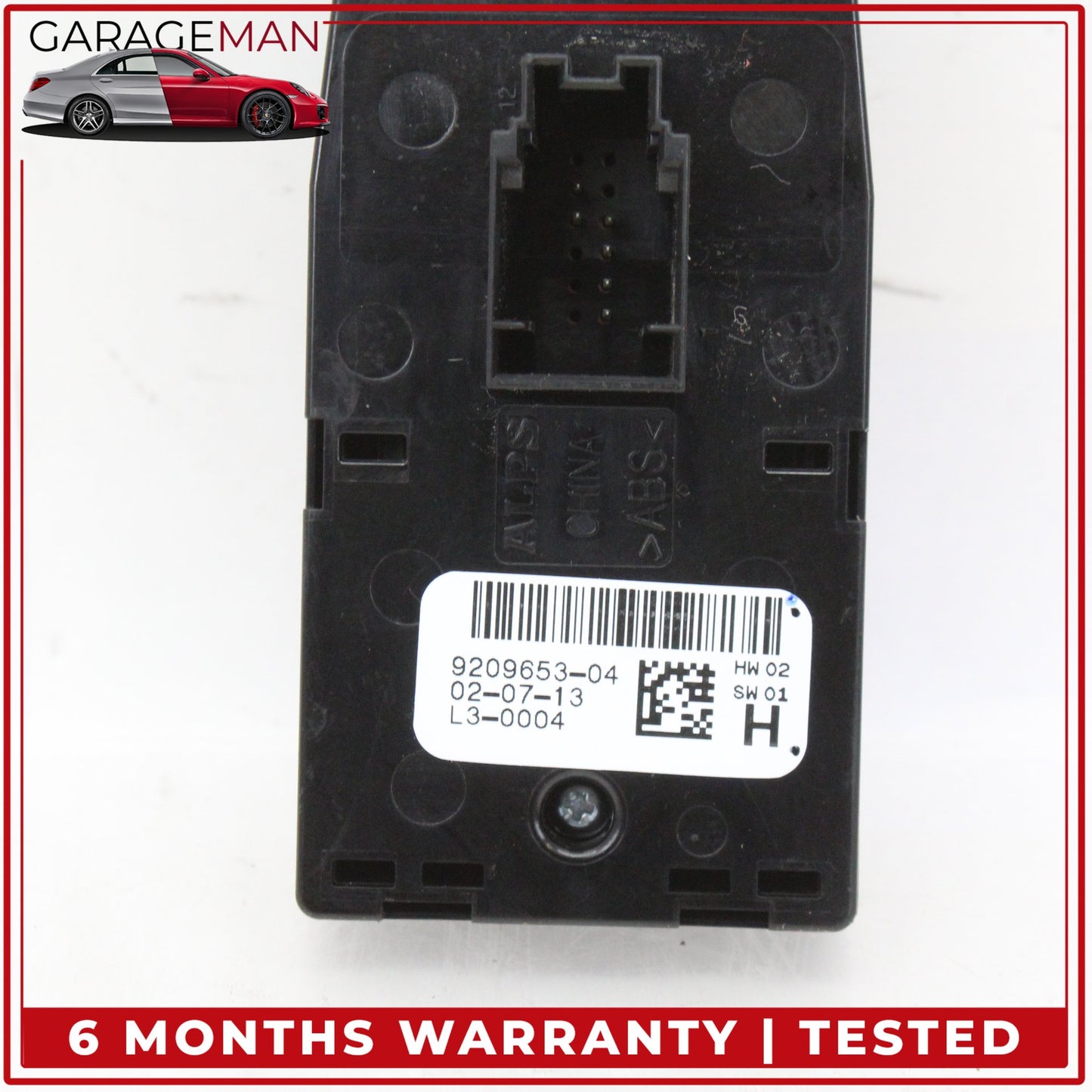 2012-2018 BMW 650i Front Left Side Door Master Window Control Switch 9209653 OEM
