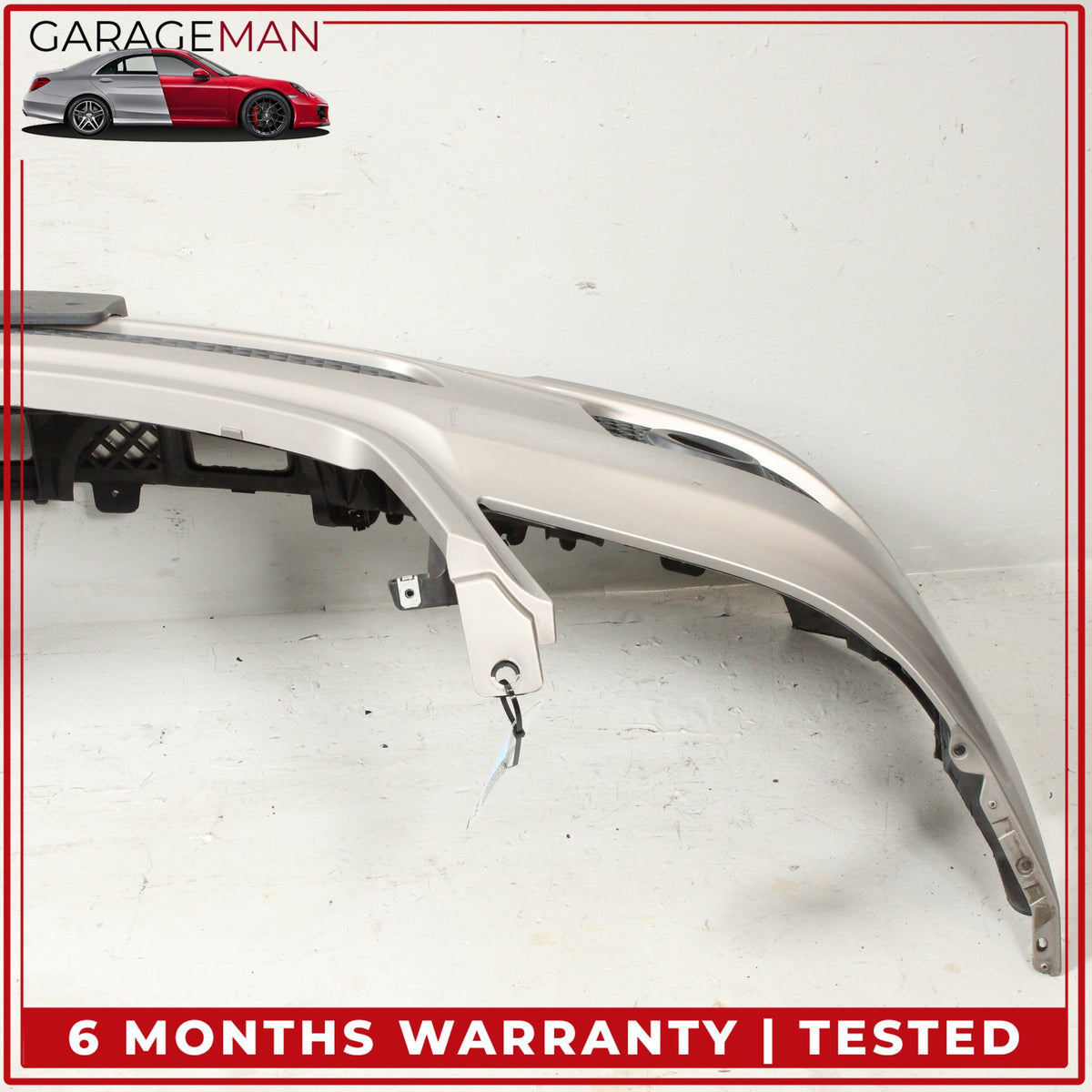 2006-2008 Mercedes W164 ML350 Front Bumper Cover Silver Metallic 1648850625 OEM