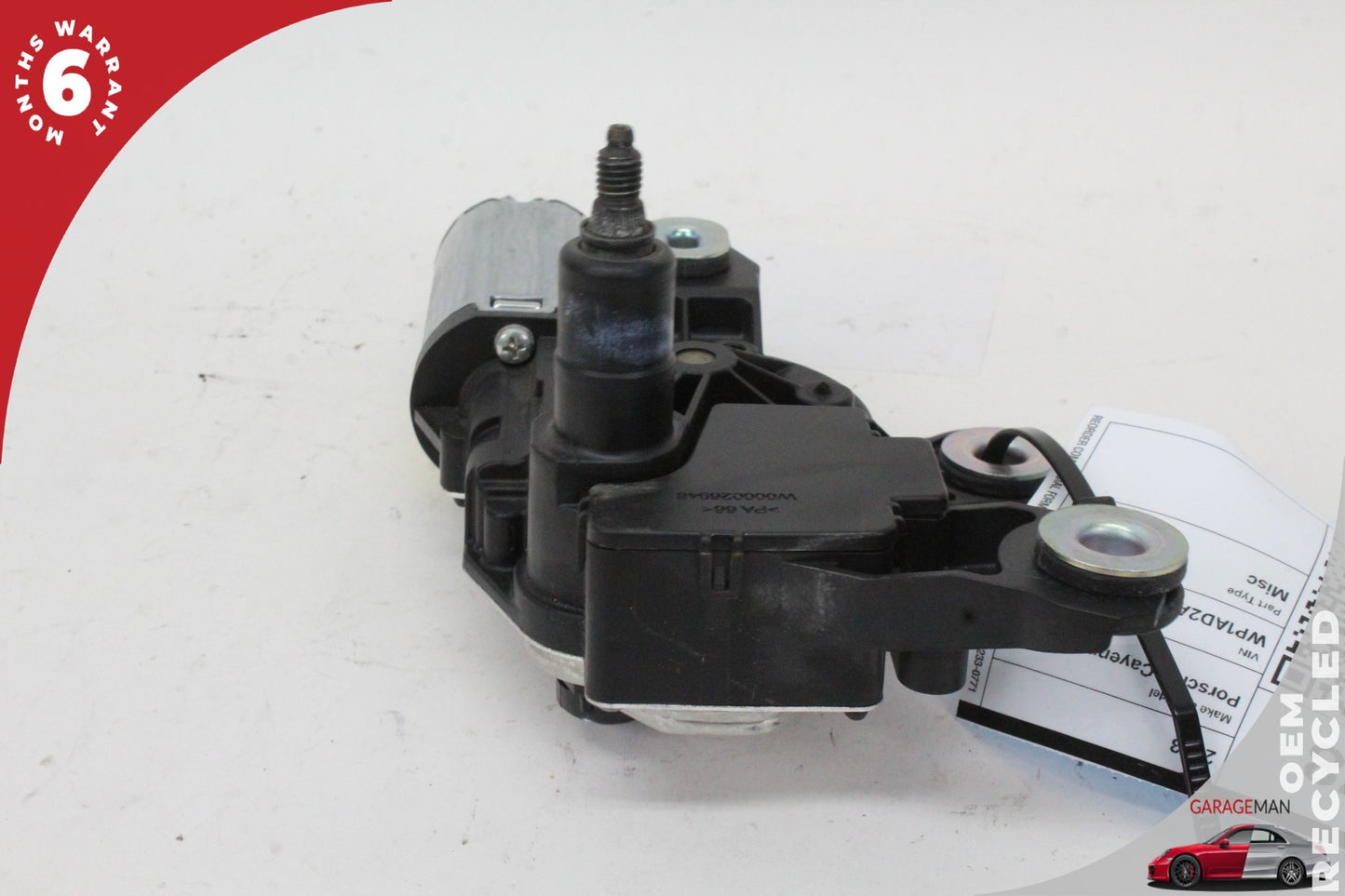 2011-2018 Porsche Cayenne 958 Rear Glass Windshield Wiper Motor 7P5955711A OEM