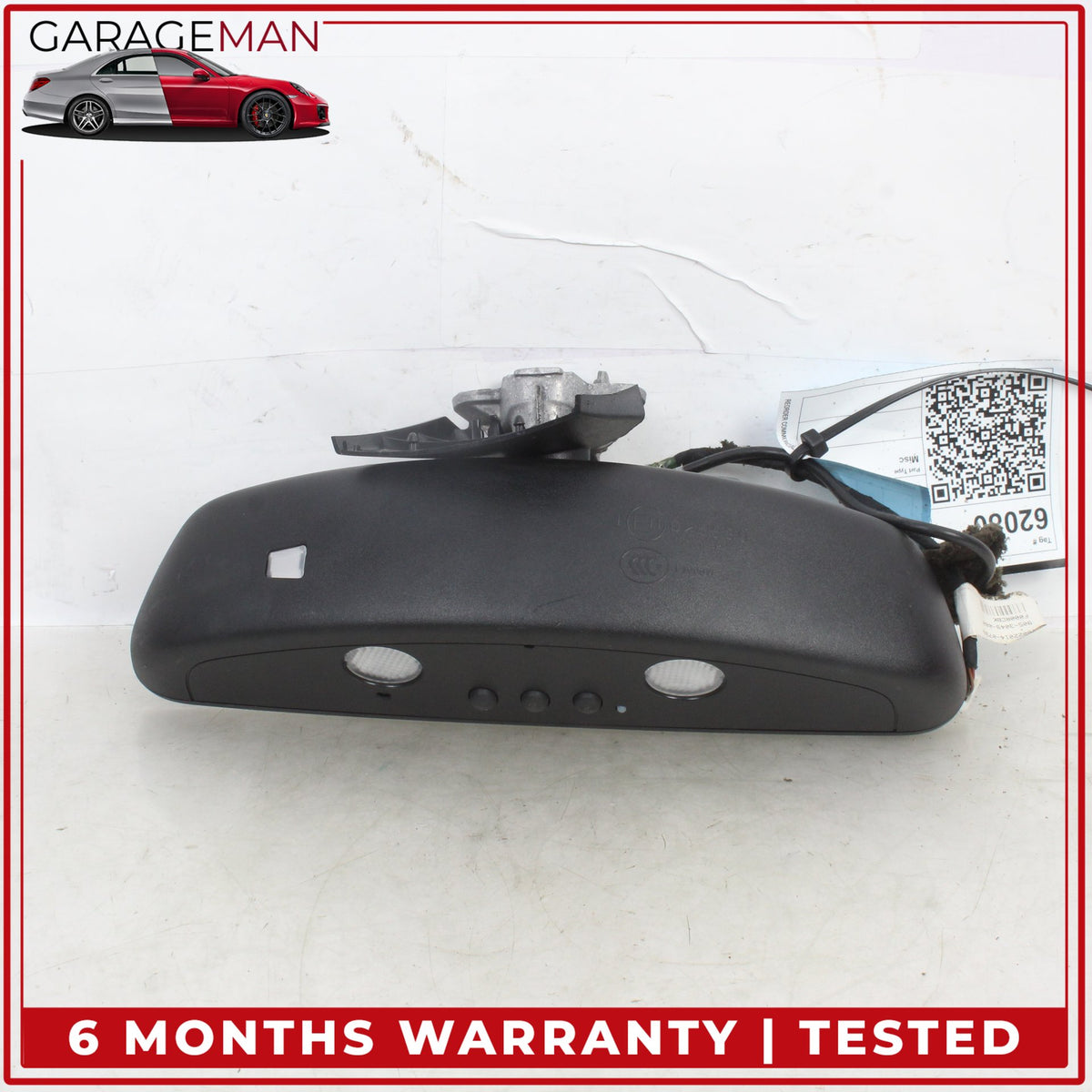 2010-2016 Mercedes W212 E350 Front Upper Windshield Rear View Mirror OEM