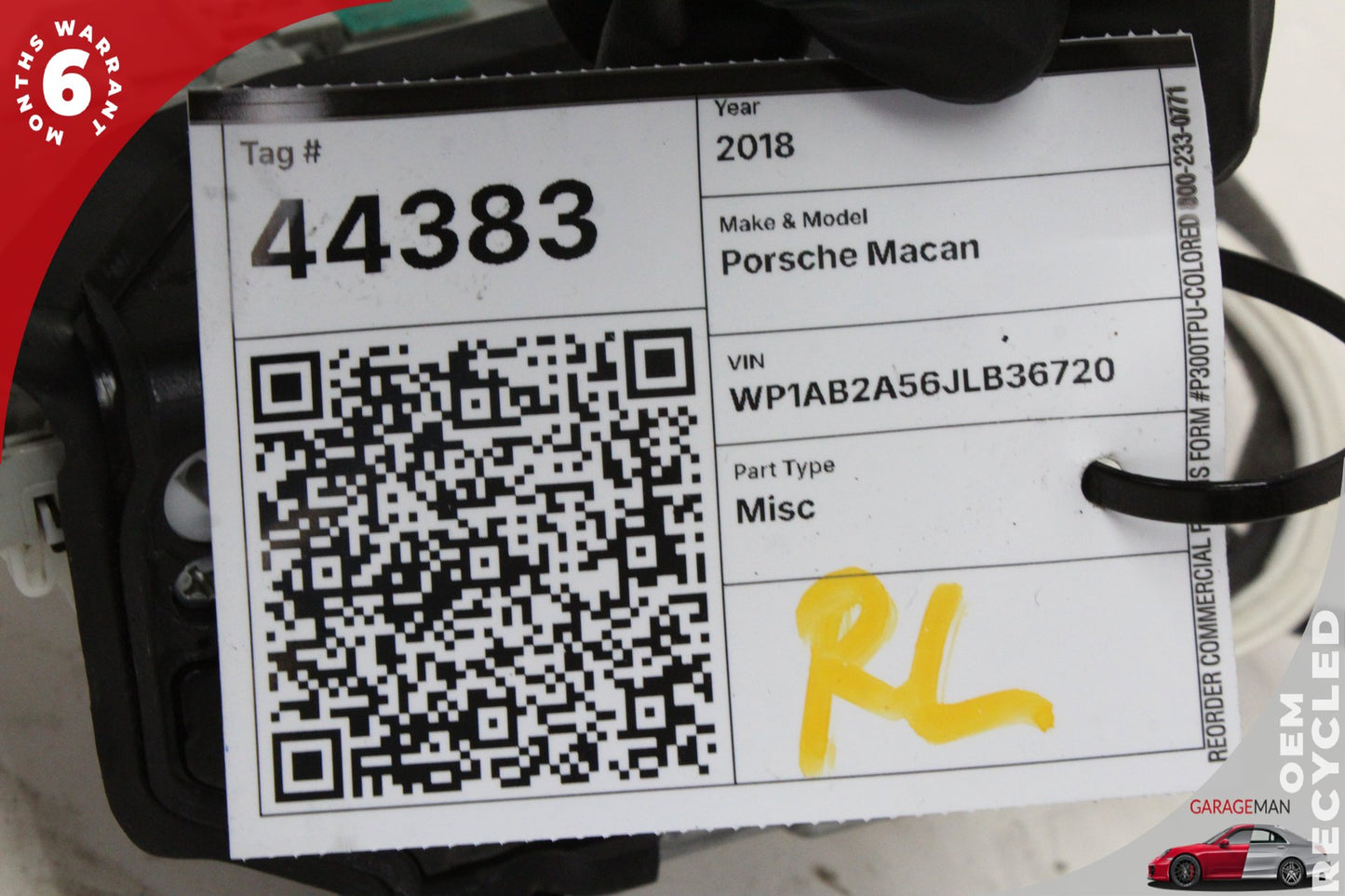 2015-2025 Porsche Macan 95B Rear Left Door Lock Latch Actuator 8K0839015G OEM