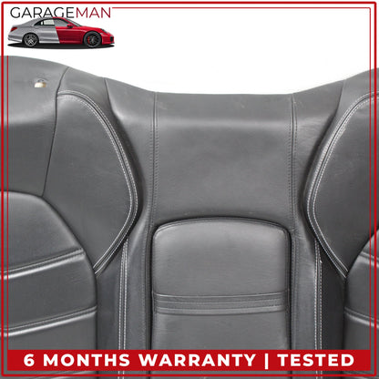 2013-2018 Maserati GranTurismo M145 Coupe Rear Top Upper Bench Seat Black OEM