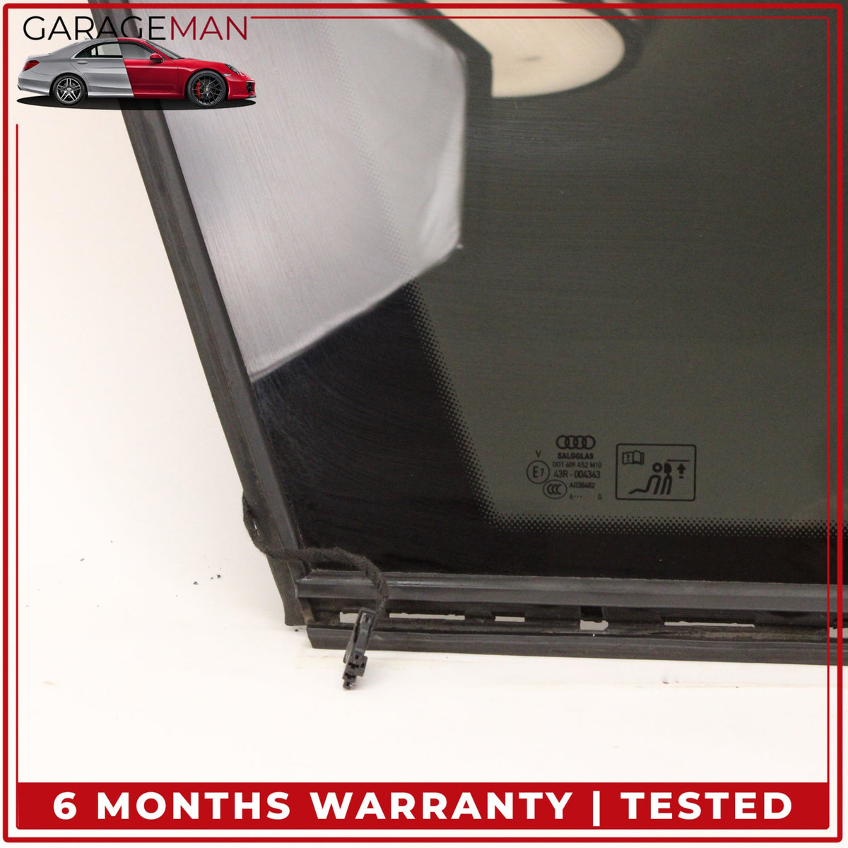 2017-2024 Audi Q7 Rear Left Driver Side Quarter Window Glass 4M0845297B OEM