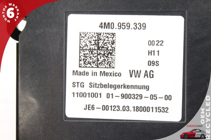 17-24 Audi SQ5 8R Front Right Seat Occupant Detection Module 4M0959339 OEM
