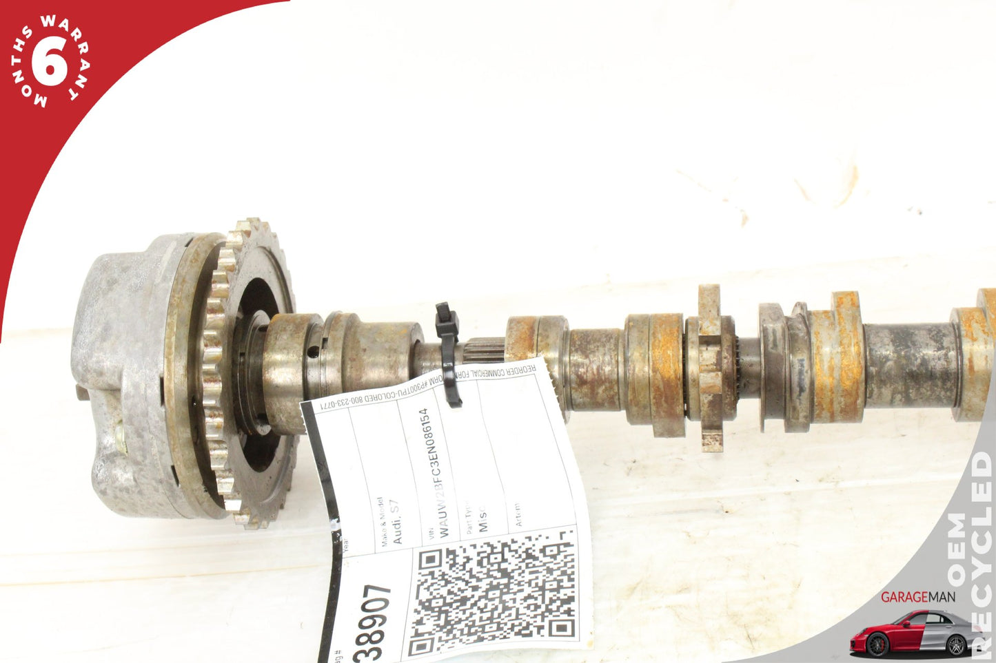 2013-2018 Audi S7 4G 4.0L Right Exhaust Camshaft 06E109084N