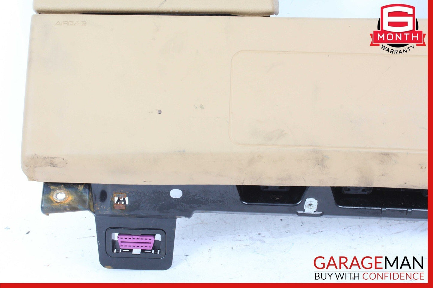 11-18 Porsche Cayenne 958 Hybrid S Knee Airbag Air Bag Left Side Beige OEM